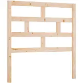 vidaXL Hoofdbord 106x4x100 cm massief grenenhout