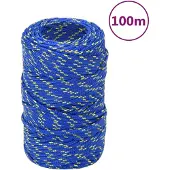 Super Merchant Boottouw 2 mm 100 m polypropyleen blauw