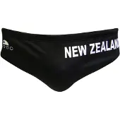 Turbo New Zealand Swimming Brief Zwart S Man