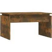 vidaXL Salontafel 68x50x38 cm bewerkt hout gerookt eikenkleurig