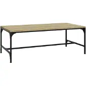 vidaXL Salontafel 100x50x35 cm bewerkt hout sonoma eikenkleurig