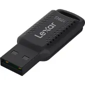 Lexar USB stick Lexar JUMPDRIVE V400 Zwart 128 GB