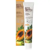 Ecodenta Tandpasta Organic Whitening Papaja 75 ml
