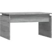 vidaXL Salontafel 68x50x38 cm bewerkt hout grijs sonoma eiken