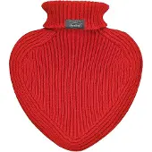 Fashy - Hart Rood Gebreid - Warmtekruik