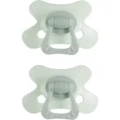 Difrax Fopspeen Natural - 18+ Maanden - Lichtgroen - 2 Stuks