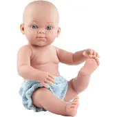 Paola Reina Minipikolines babypop jongen met broek 32cm