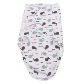 Bo Jungle Wikkeldeken walvissenprint S