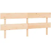 vidaXL Hoofdbord 204x3x81 cm massief grenenhout