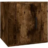 vidaXL Tv-wandmeubel 40x34,5x40 cm gerookt eikenkleurig