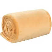 vidaXL Deken 130x170 cm polyester woestijnmist
