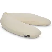 Snoozzz Voedingskussen Premium Kwaliteit - 185 cm – Microparel Vulling – Wasbare Hoes - Champagne