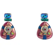Go Dutch Label Oorknoppen roped dangle Multi