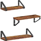 Vasagle Industriële look wandplanken set van 3