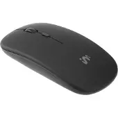 IMoshion Draadloze muis - Oplaadbare computermuis + 2.4G USB-A adapter - Zwart