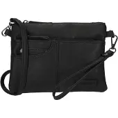 Enrico Benetti Schoudertasje / Clutch Nouméa Zwart
