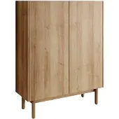 Meubella | Dressoir eiken 97x37x122 cm Scandinavisch