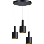 Expo Sledge hanglamp 3x E27 dia.30cm zwart