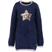 Blue Seven - Jurk - Navy - Maat 122