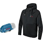 Bosch Professional 06188000EV verwarmd jack GHH 12+18V XA Maat: 3XL Zwart