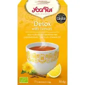 Yogi tea Biologische Thee Detox Lemon 17 Stuks