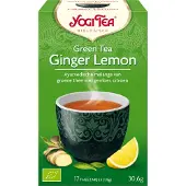 Yogi tea Biologische Thee Green Tea Ginger Lemon 17 Stuks