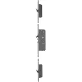 Nemef 4917 85-88 Veiligheidspaniekmeerpuntssluiting | krukbediend paniek/OneShot | SKG*** | DM65mm | PC72mm | voorplaat staal verzinkt 20x1950mm afgerond | DR 2+3. - 9491787652