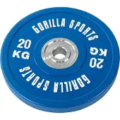 Gorilla Sports Bumper Plate 20 kg