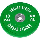Gorilla Sports Bumper Plate 10 kg