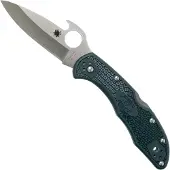 Spyderco Delica 4 vouwmes, FRN, Emerson Opener, grijs