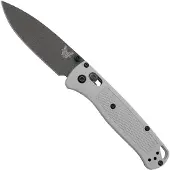 Benchmade Bugout S30V Black Cerakote vouwmes, grey grivory