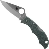 Spyderco Vouwmes Spyderco Ladybug 3 PE Groen
