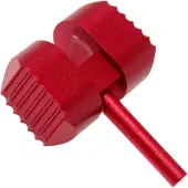 Flytanium Aluminum Ball Cage Lock for Spyderco Manix 2 Knife Red