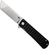 Bestech Titan - Satin + Stonewash - G10 vouwmes, zwart