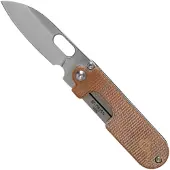 FOX Black Bean Gen 2, 440C, Natural Micarta, BF-719-MIL zakmes