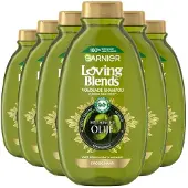 Garnier Loving Blends Mythische Olijf Intens Voedende Shampoo Voordeelverpakking - Gevoelig tot Zeer Droog Haar - 6 x 300ml