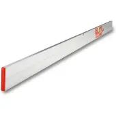 Sola Strijklat SL2/100, 100cm 2 libellen 100x18mm zilver - 02010101 - 02010101