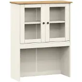 vidaXL Opzetkast VIGO 78x30x100 cm massief grenenhout wit