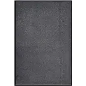 vidaXL Deurmat 80x120 cm antracietkleurig