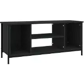 vidaXL Tv-meubel 102x35x45 cm bewerkt hout zwart