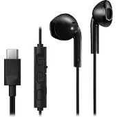 JVC HA-FR17UC - In-Ear USB-C Stereo Headset + Remote - Zwart