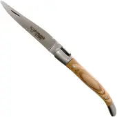Laguiole En Aubrac zakmes 7 cm olijfhout, L0207OLI-SSB1