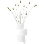 LSA International Vaas L.S.A. Tier White 26 cm