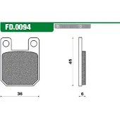 Newfren Remblokset fd0094