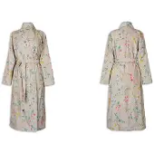 Pip studio Les Fleurs Bathrobe Khaki XS