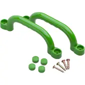 Swing King Swingking Set Van Handgrepen Kunststof 24cm Appelgroen 2st.