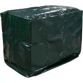 Toolland - Beschermhoes barbecue - Rechthoekig 100x70x110 cm - Donkergroen
