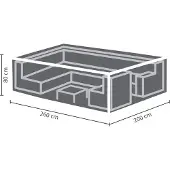Perel Loungesethoes (260 x 200 x 80 cm, PP)