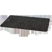 Esschert Design Droogloopmat L 80x50 Zwart zwart Katoen Deurmat