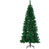 HOMCOM HOMdotCOM Kunstkerstboom metalen voet